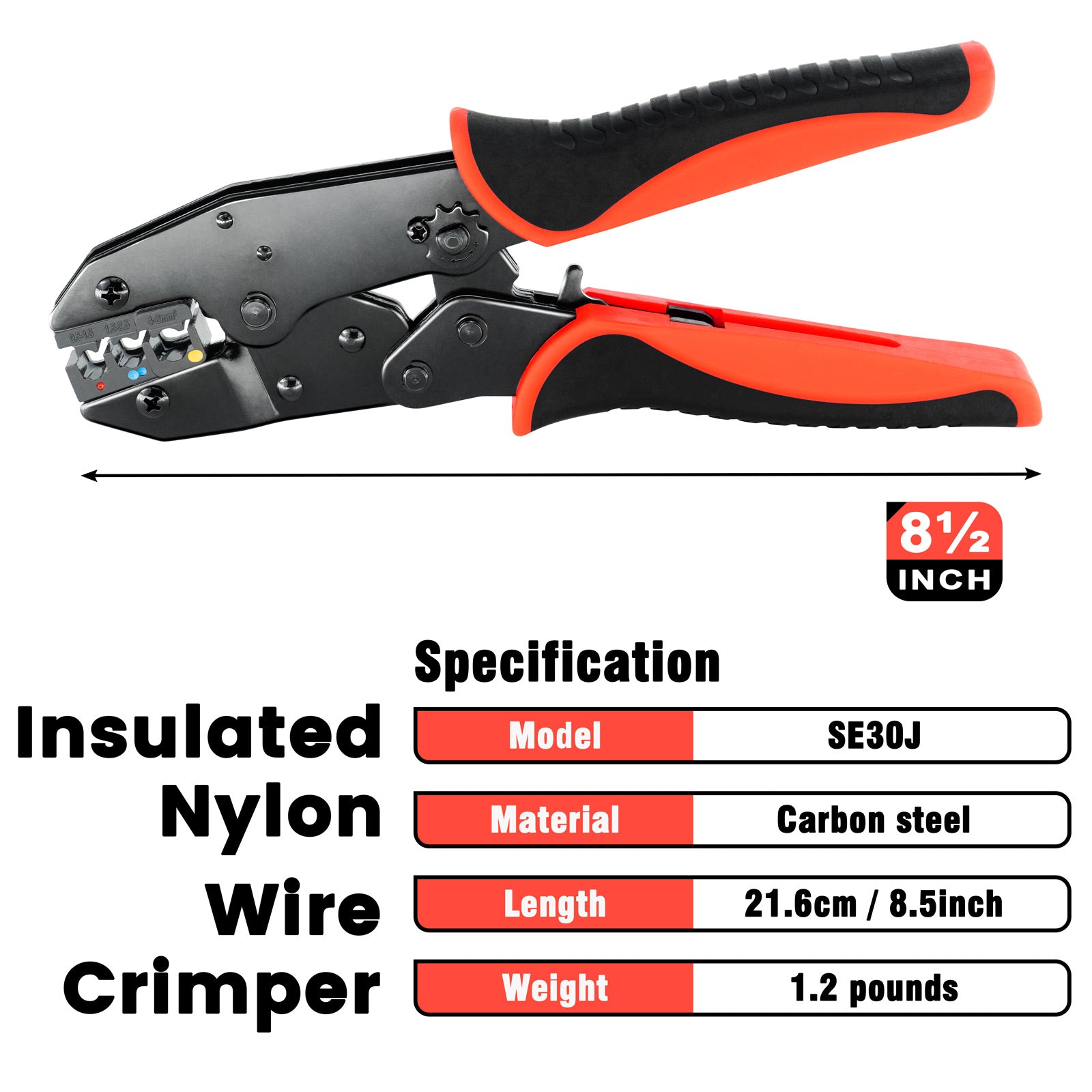 wire crimping tool for Insulated wire terminal connectors – sanuketools