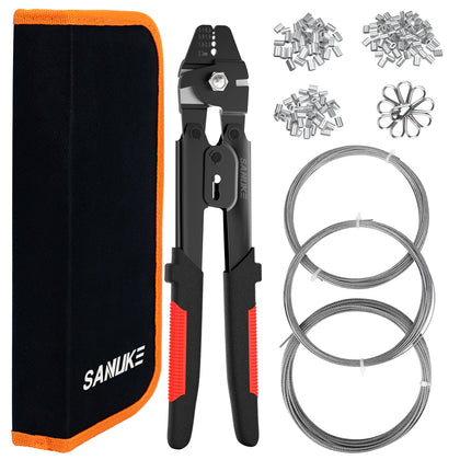 Swaging Tool Kit with Bag(Black Red)